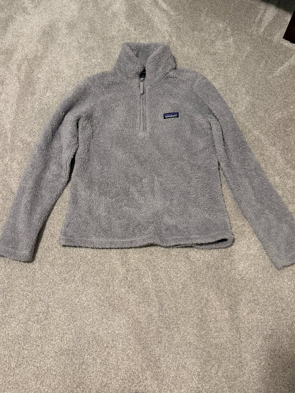 Patagonia Grey Los Gatos 1/4 Zip